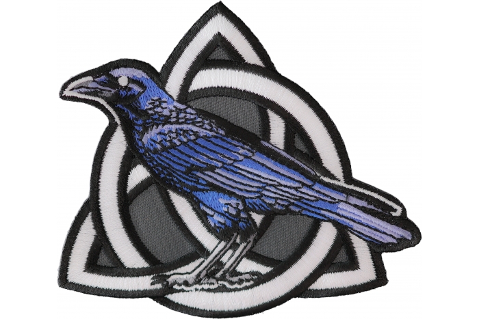 Celtic Crow Patch