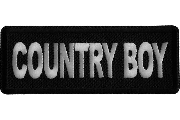 Country Boy Patch