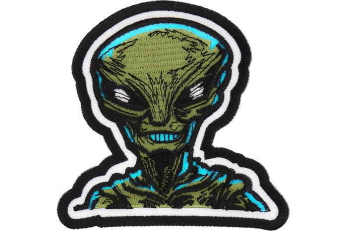 Green Alien Patch