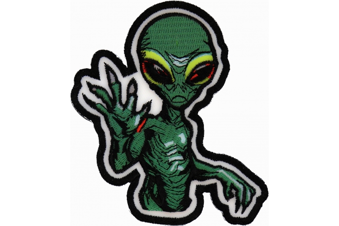 Hi Five Alien Patch