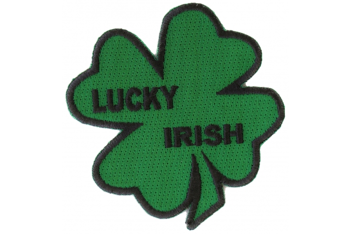 Lucky Irish Shamrock Patch