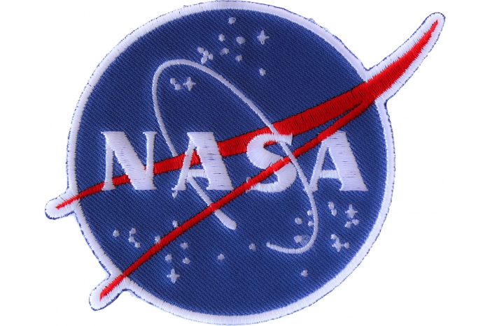 NASA logo Novelty Iron on Patch