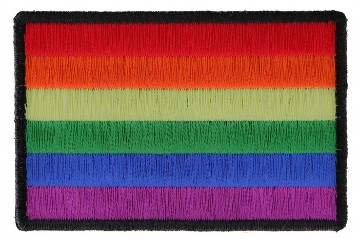 Rainbow Flag LGBTQ Iron on Novelty Patch