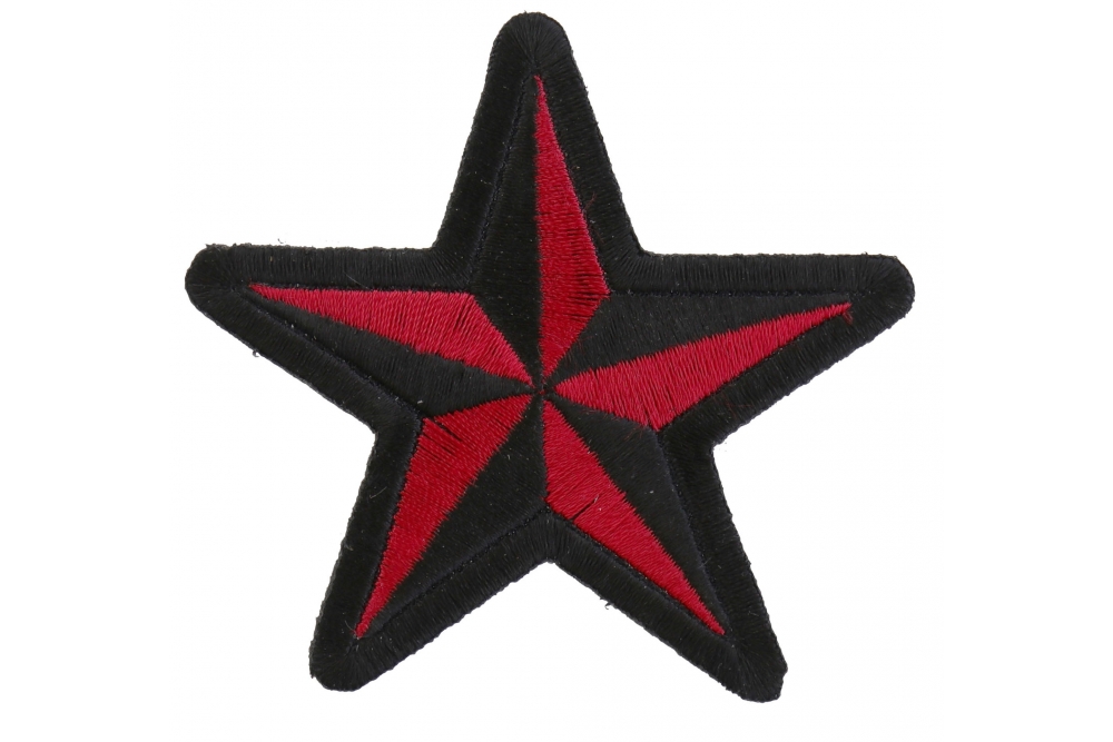 Iron Cross Novelty Patch Red Black