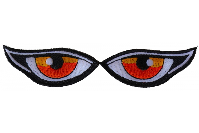 Orange Eyes Patches