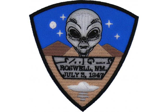 Roswell New Mexico Alien Patch