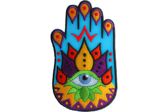Spiritual Hand Novelty Iron on Patch