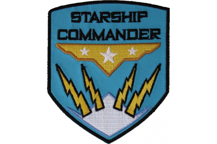 Starship Commander Patch Starship Commander Patch