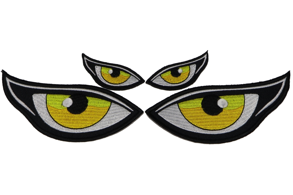 Yellow Eyes Small and Medium Patch Set
