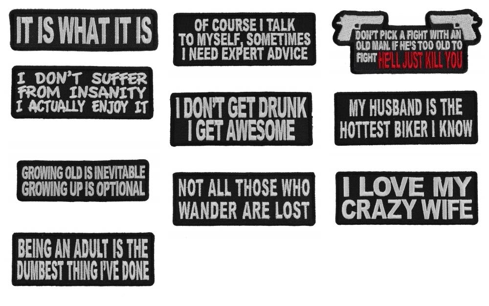 Emergency Christmas Gifts - Set of 10 Patches