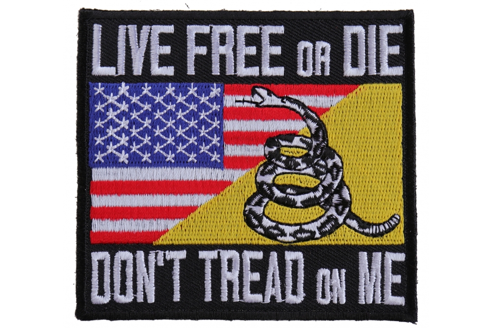 DON’T TREAD ON ME Small for Biker Vest Jacket Motorcycle Patch