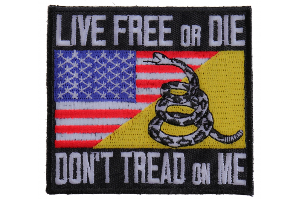 DON’T TREAD ON ME Small for Biker Vest Jacket Motorcycle Patch