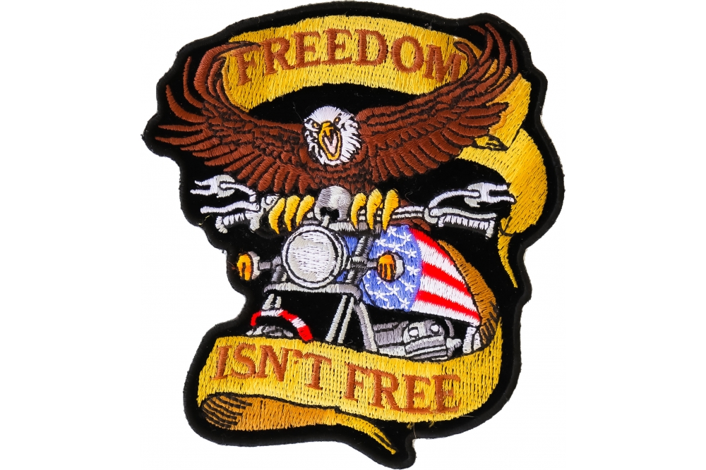 THE PRICE OF FREEDOM ISN'T FREE PATRIOTIC HAT PIN 