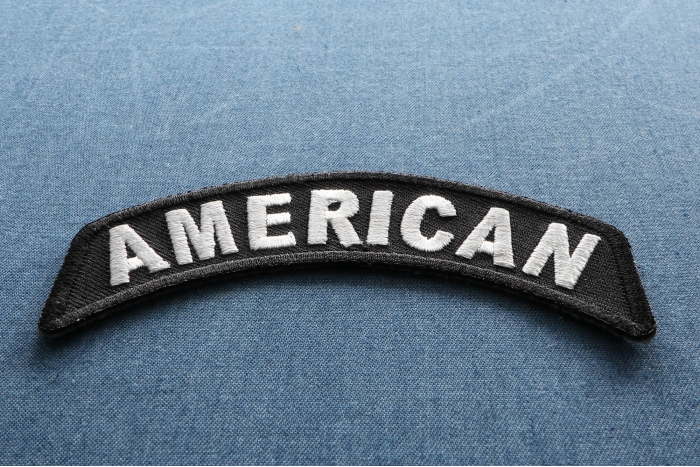 American Rocker Patch | Embroidered Patches by Ivamis Patches