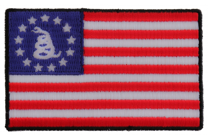 Gadsden American Flag Patch