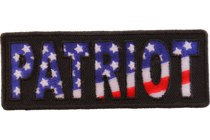 Patriot Iron on Patch