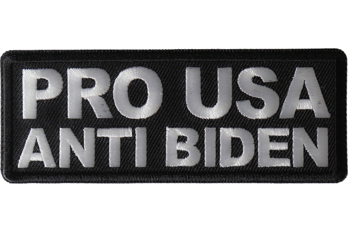 Pro USA Anti Biden Patch