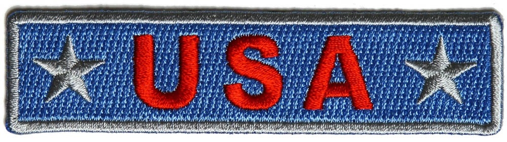 USA Light Blue Patch