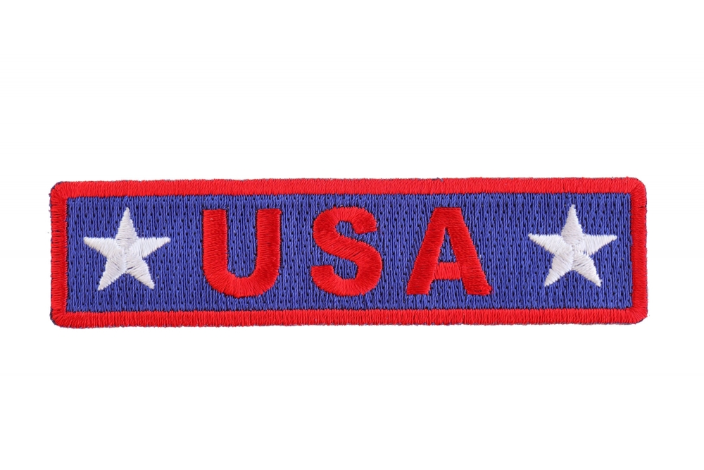 USA Red White Blue Patch