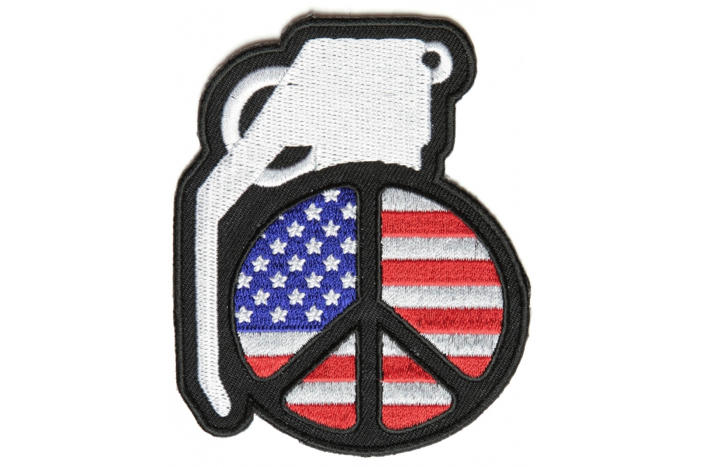 Peace Grenade Patch