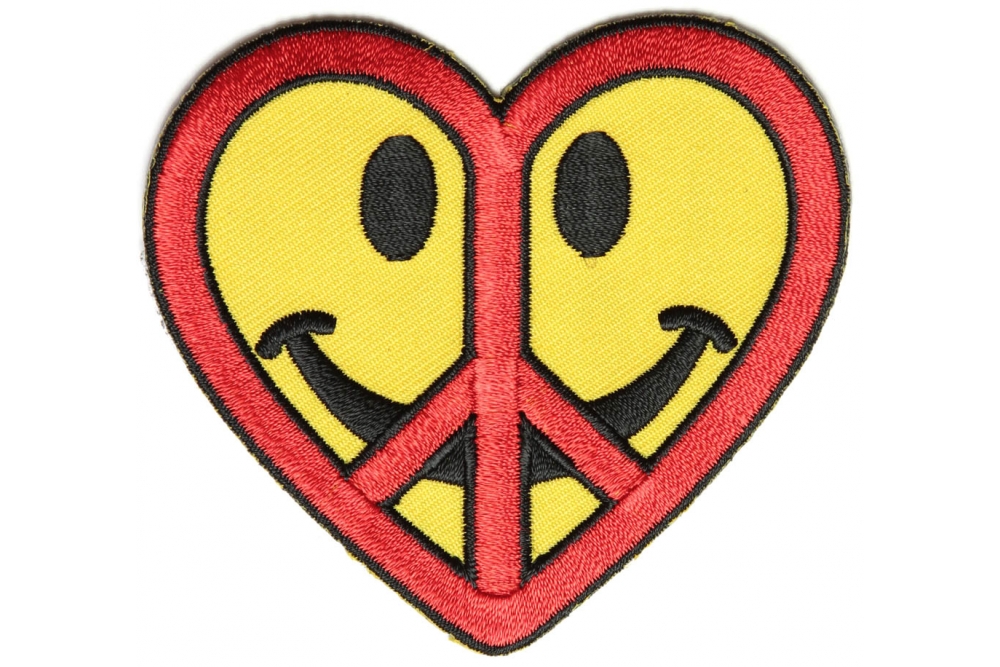 Peace Love Happiness Patch