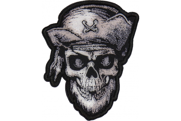 Dead Pirate Skull Patch