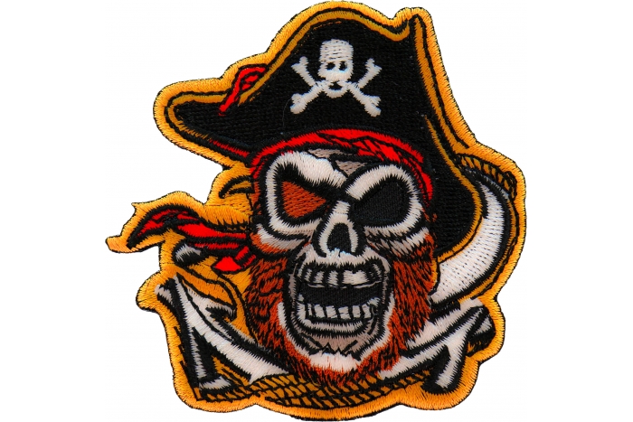 Pirate Skull Patch