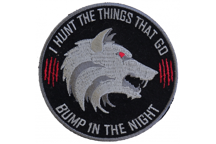 Night Wolf Patch I Hunt