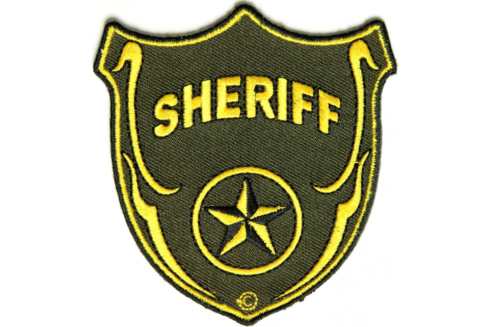 Sheriff Shield Patch