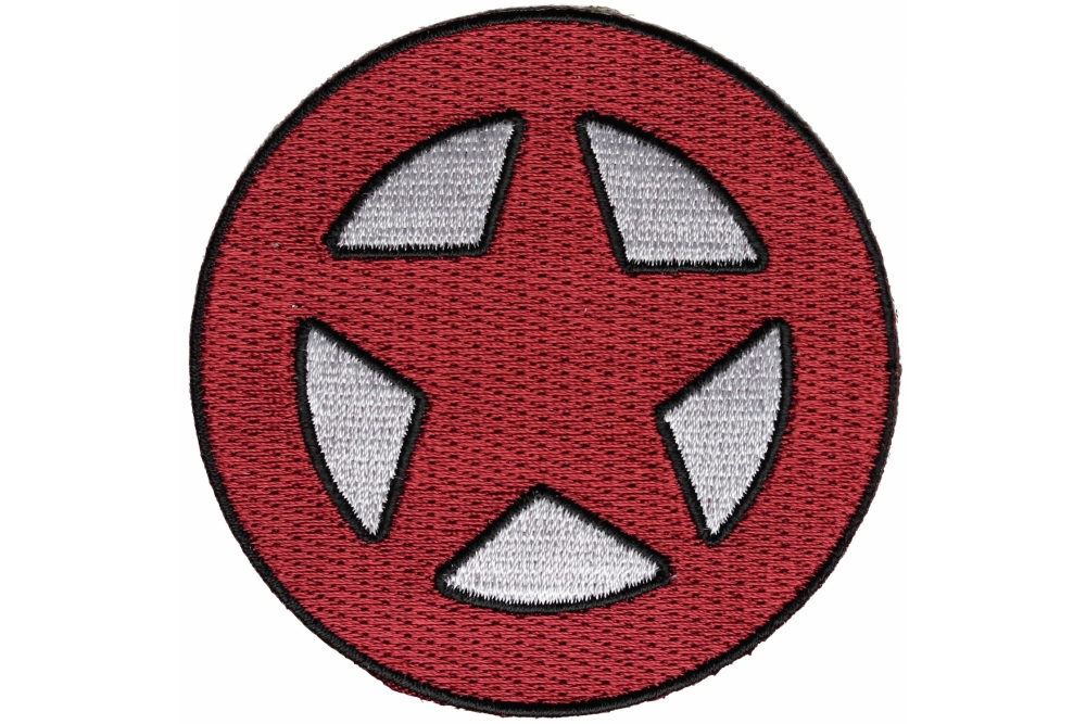 Sheriff Star Iron On Patch