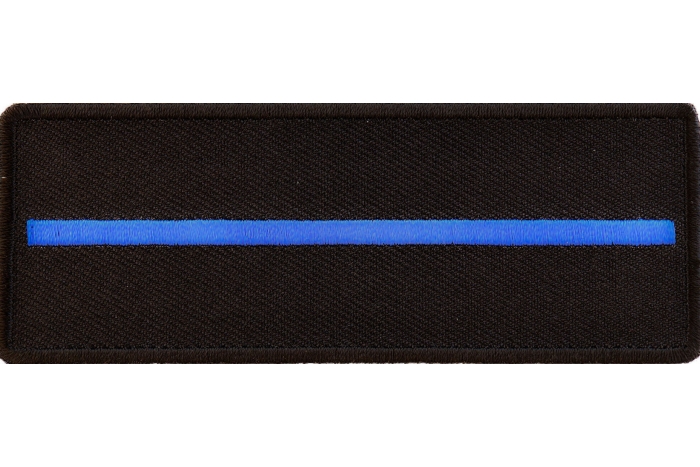 Thin Blue Line Patch For Law Enforcement