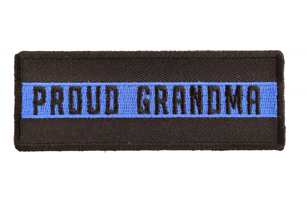 Thin Blue Line Proud Grandma Patch