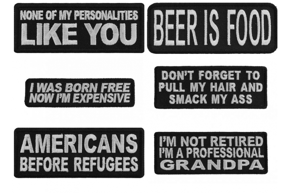 Iron on Patches for Bikers
