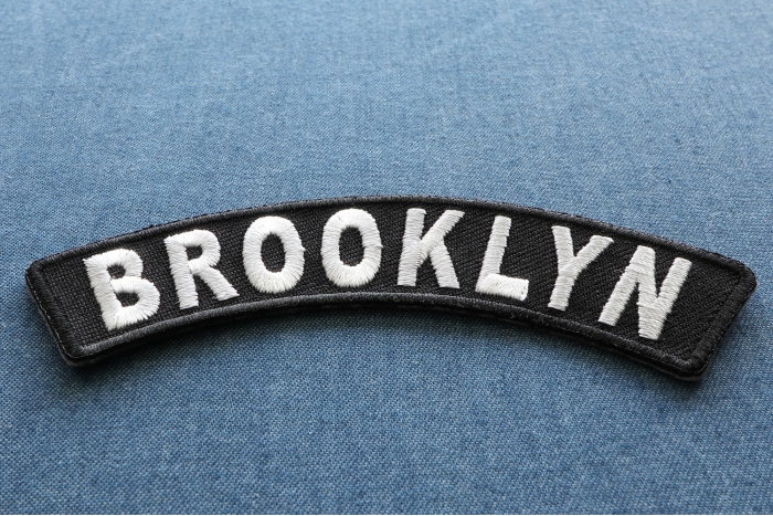 Brooklyn Small Rocker Patch diagonal view