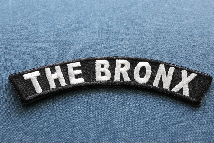 The Bronx Rocker Patch diagonal view