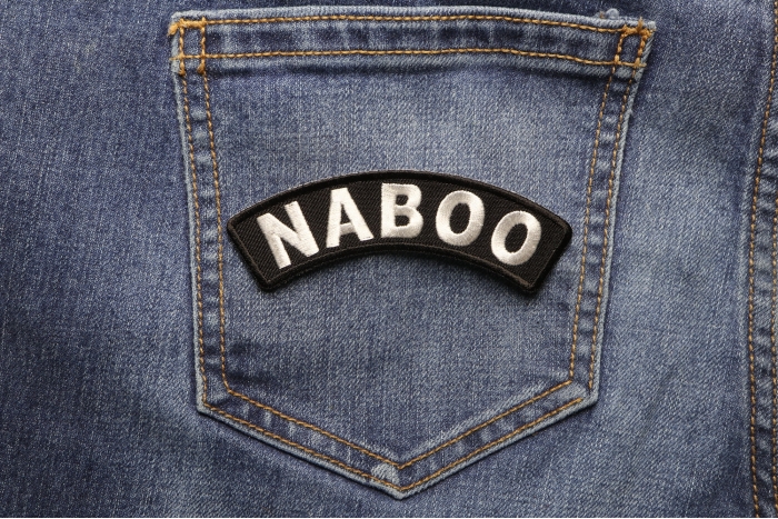 Naboo Patch shown on jeans