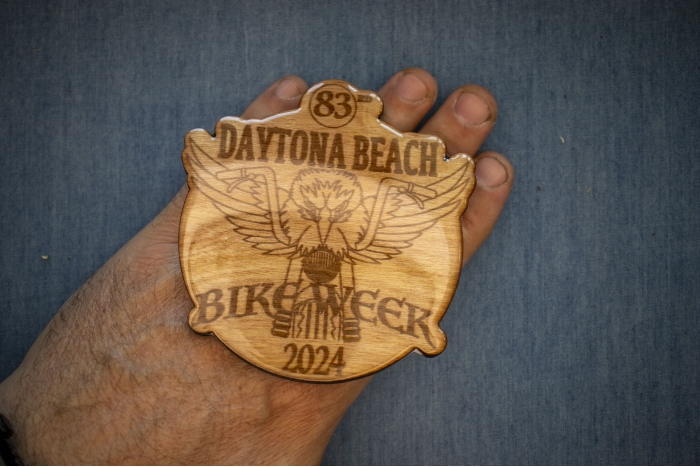  shown on hand for size comparison