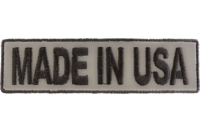 Made In USA Patch Reflective