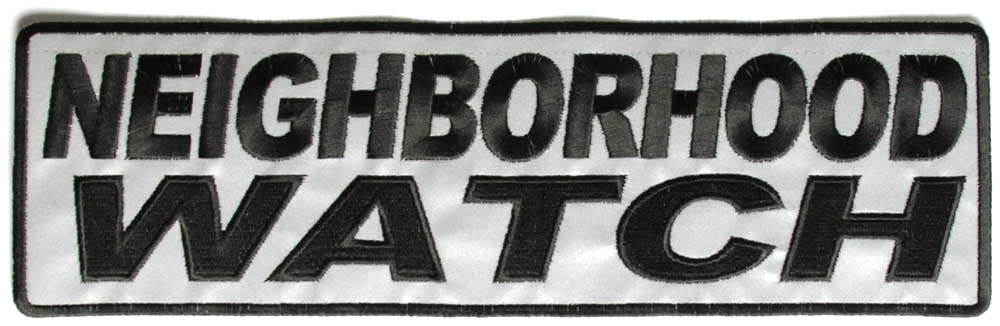 Neighborhood Watch Reflective Patch