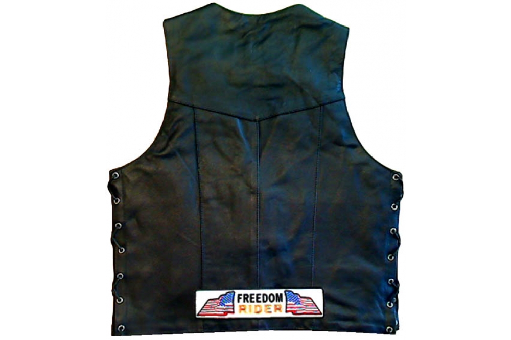 Freedom Rider Reflective Patch With US Flags