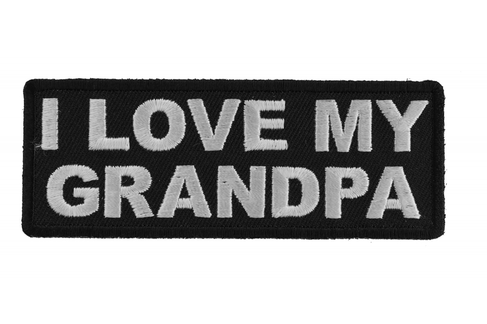 I Love My Grandpa Patch