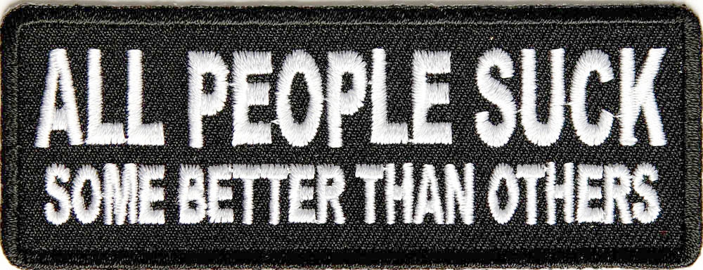 All People Suck Patch