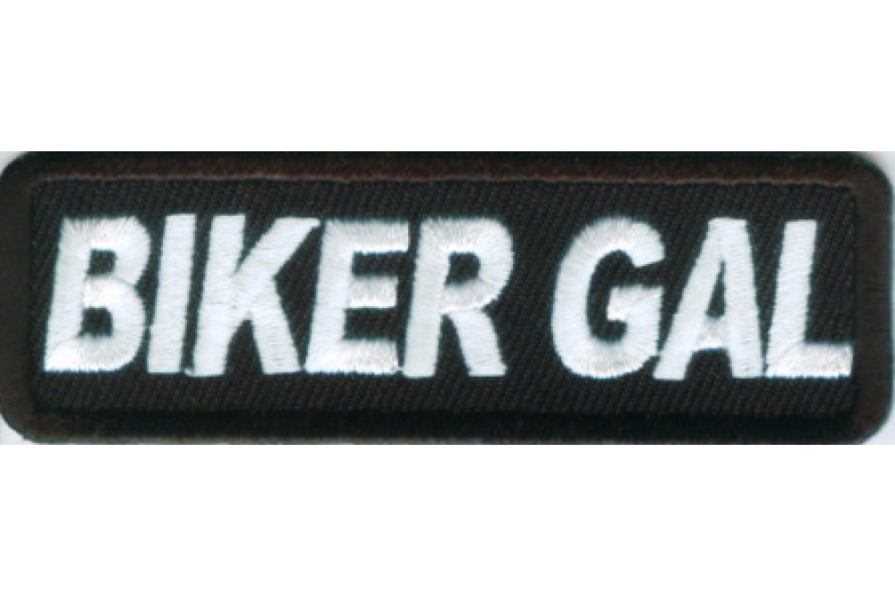 Biker Gal Patch