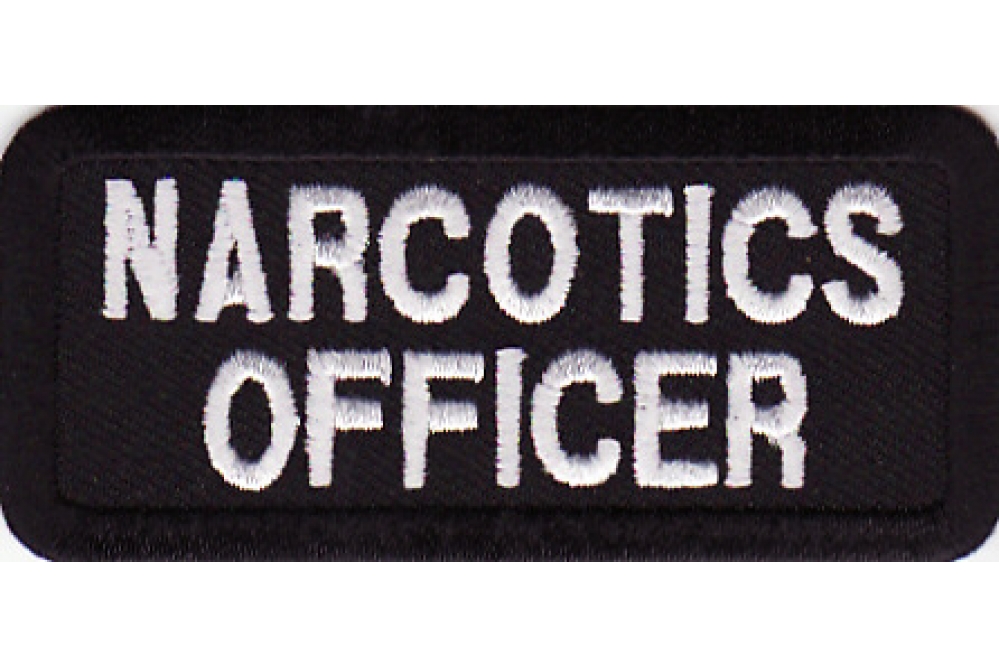 Narcotics Officer Patch