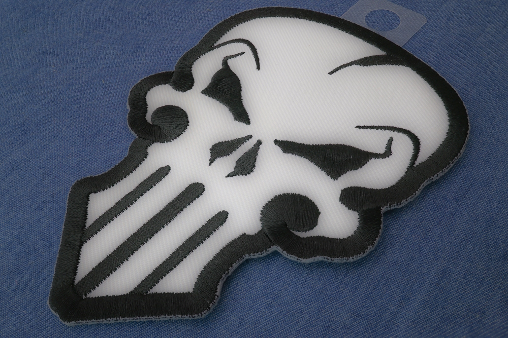 Punisher Skull Patch, Biker Skull Patches