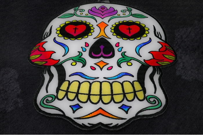 Sugar Skull Patch diagonal view