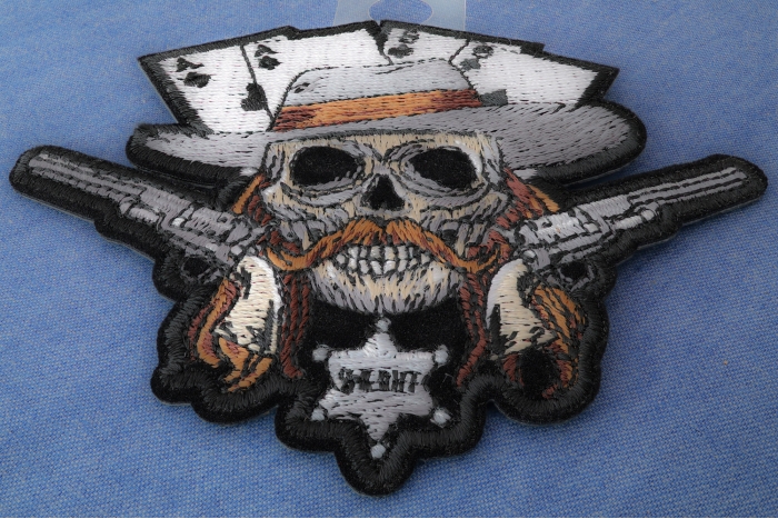 Wild Bill Hickok Patch diagonal view