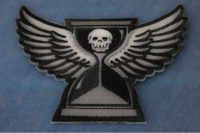 You are out of time pirate patch diagonal view