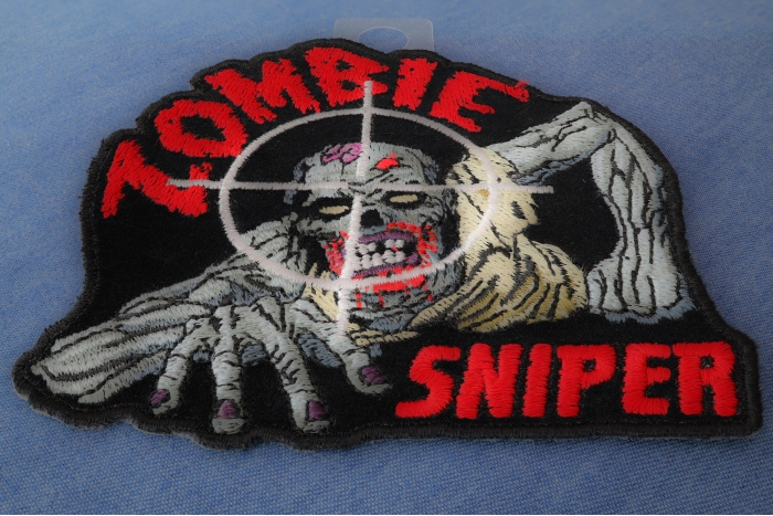 Zombie Sniper Small Patch Zombie Sniper Small Patch diagonal view
