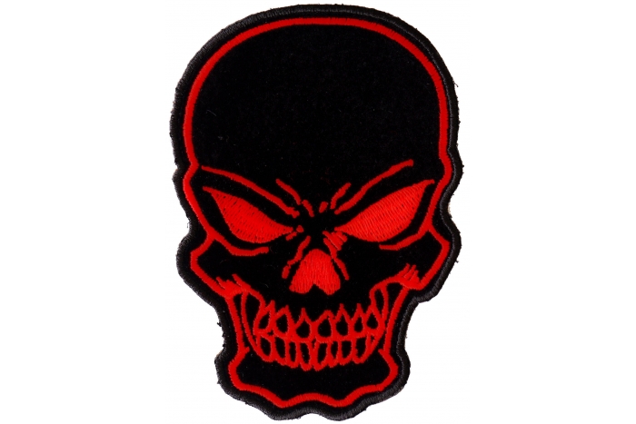 Red Skull Patch